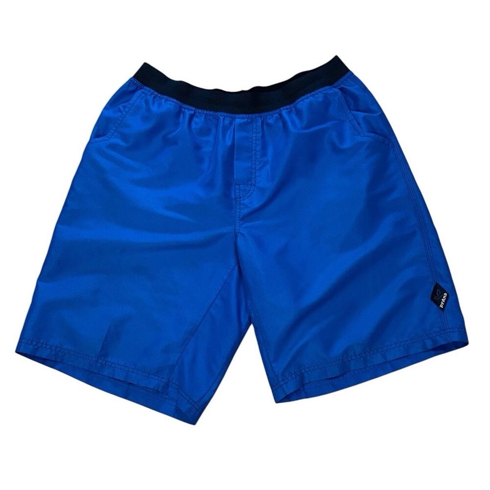 Prana Shorts Men's Size 2XL Outdoor Workout Lightweight Pull-On Elastic Waist